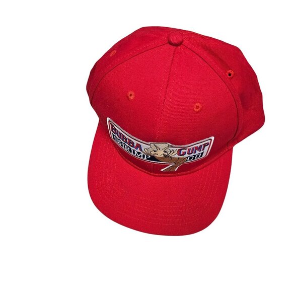 Bubba Gump Shrimp Co. Forrest Gump Red Snapback Hat Novelty - Picture 5 of 10